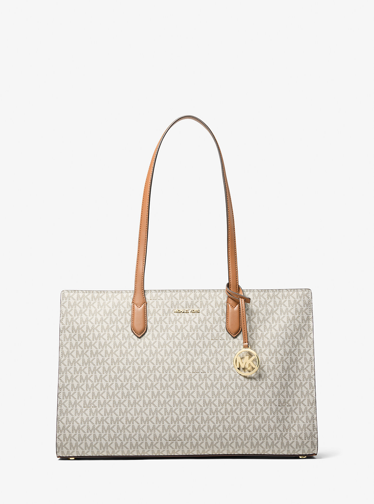 MK Scarlett Medium Signature Logo Tote Bag -