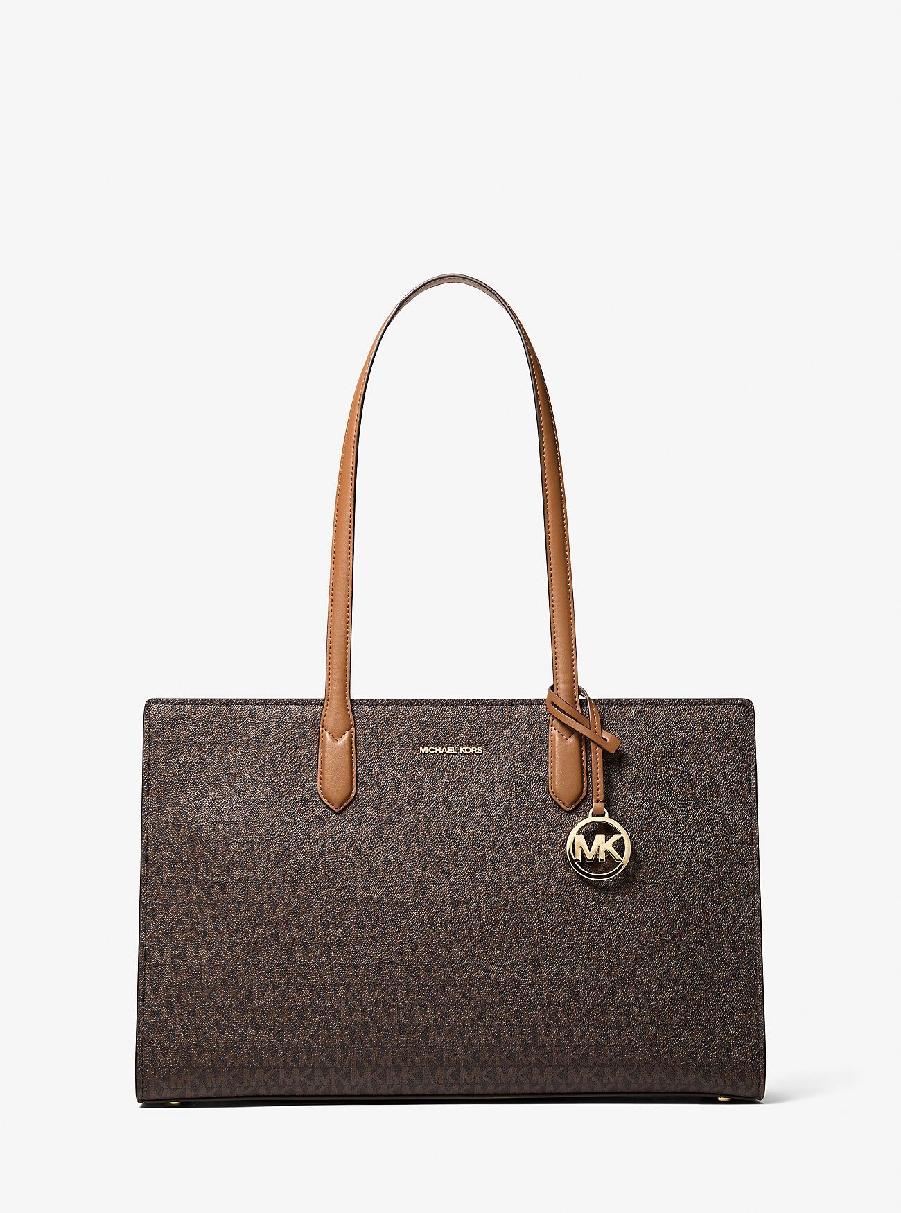 MK Scarlett Medium Signature Logo Tote Bag -