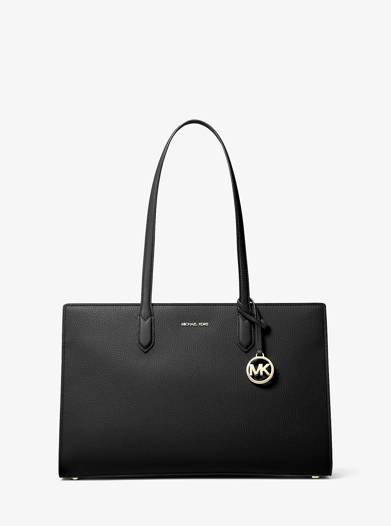 MK Scarlett Medium Pebbled Leather Tote Bag -