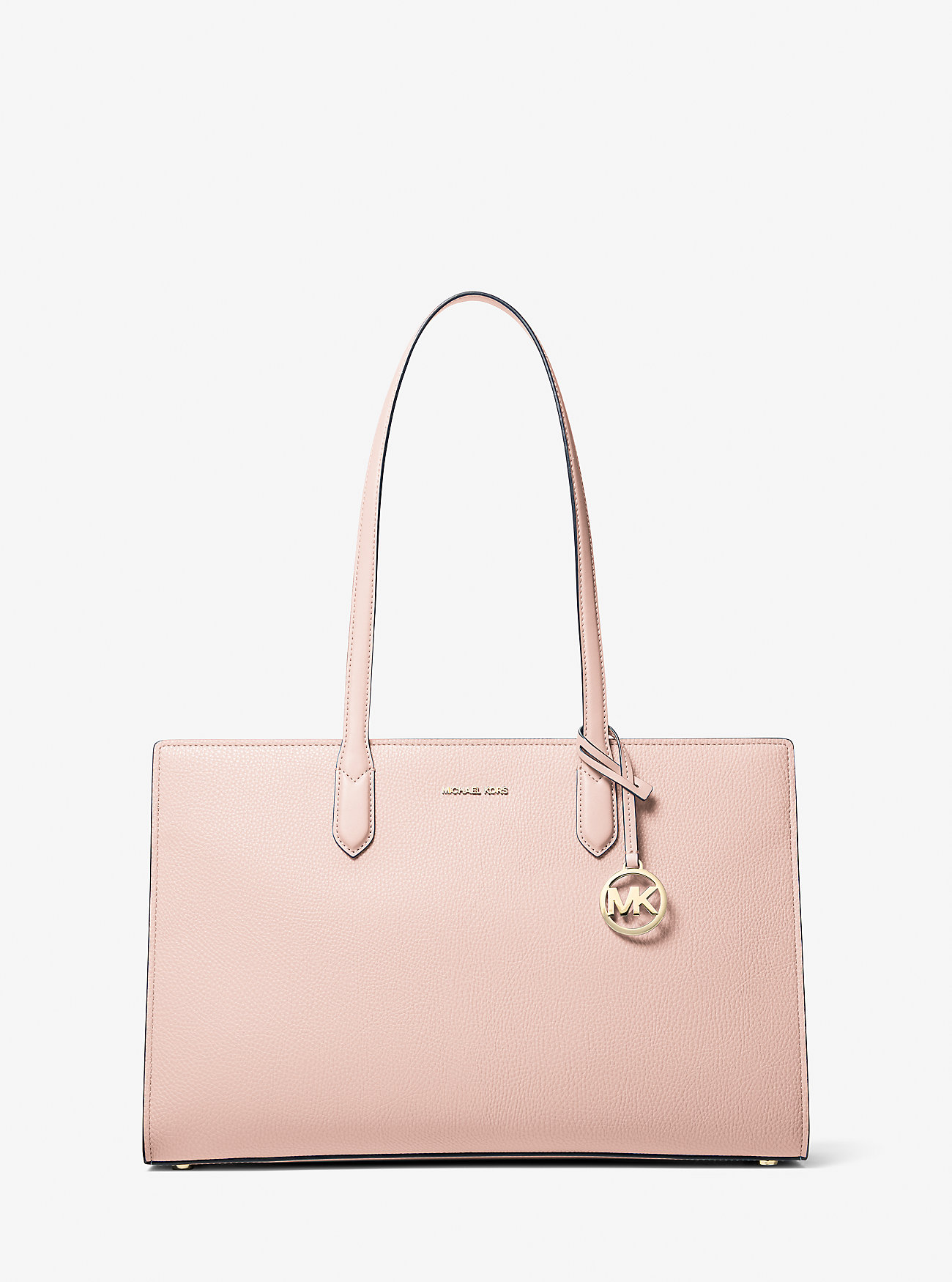 MK Scarlett Medium Pebbled Leather Tote Bag -