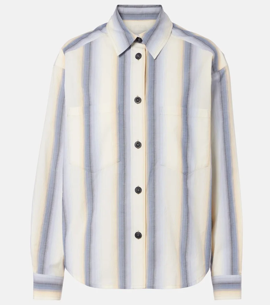 Chemise Mahvane En Coton à Rayures