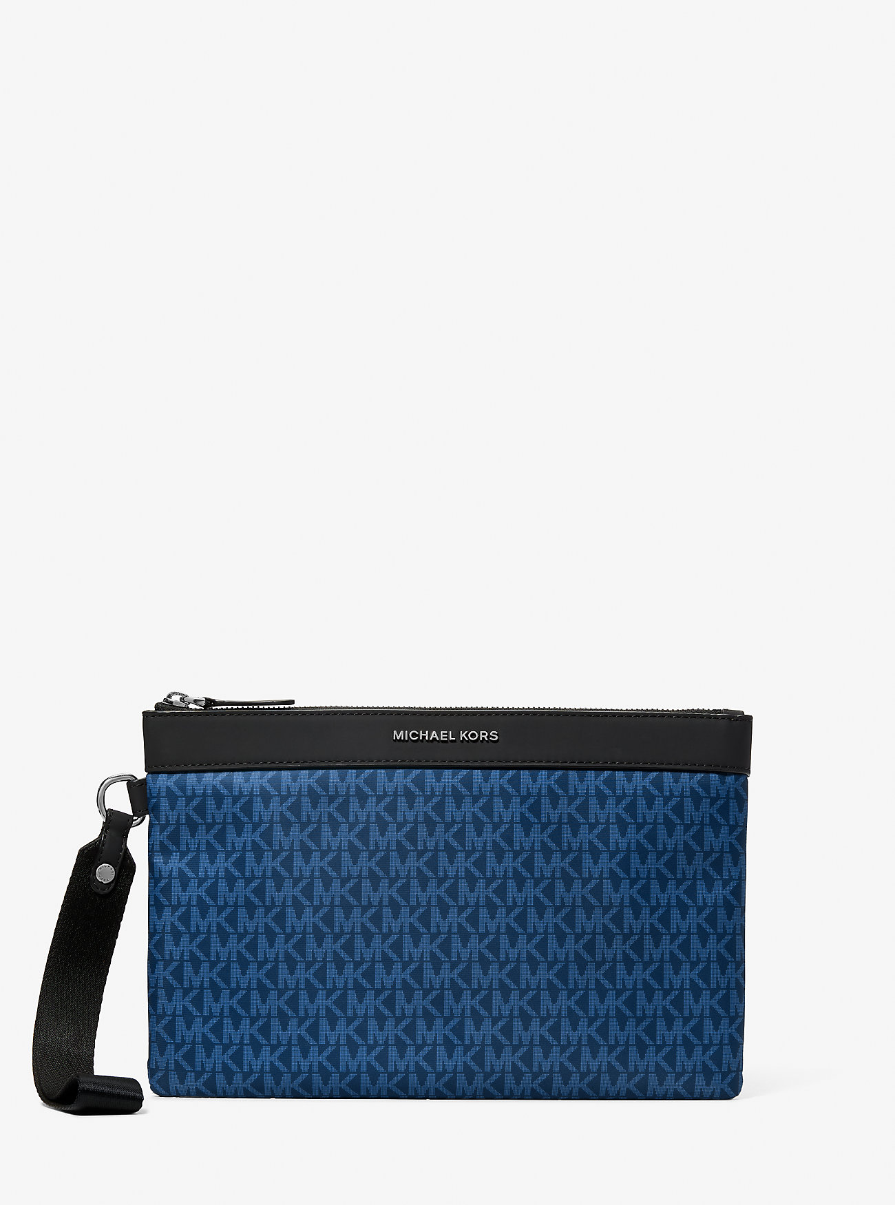 MK Brooklyn Printed Signature Logo Travel Pouch - by Michael Kors Mens