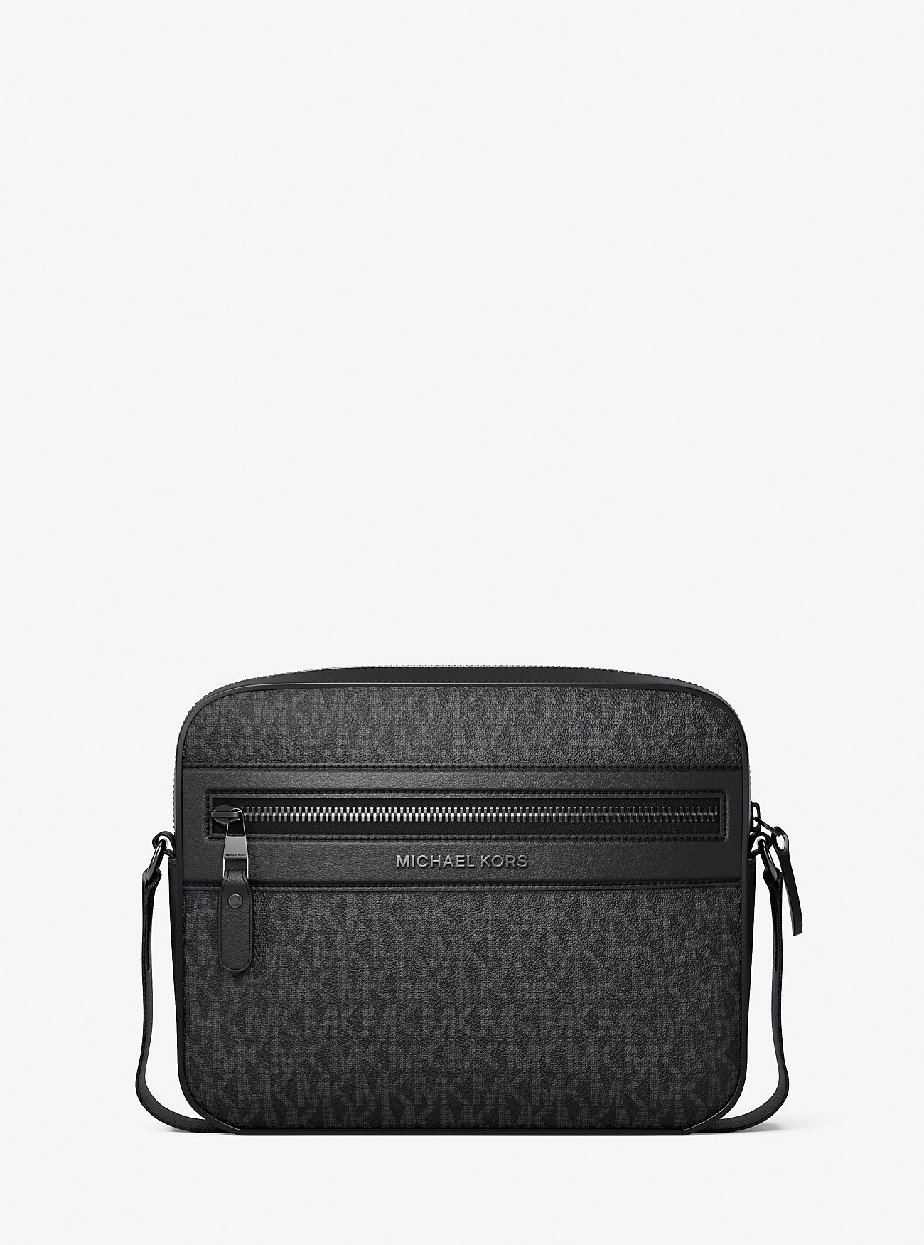 MK Jet Set Signature Logo Crossbody Bag -