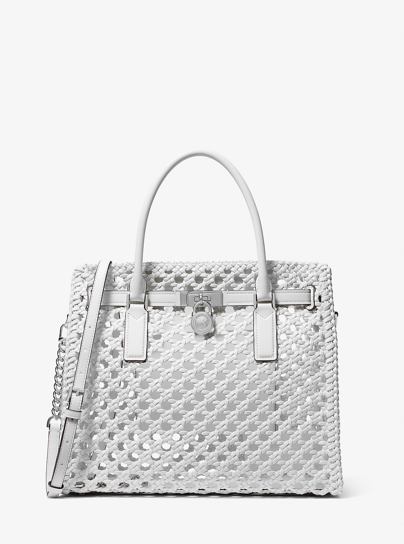 MK Hamilton Moderne Large Hand-Woven Satchel -