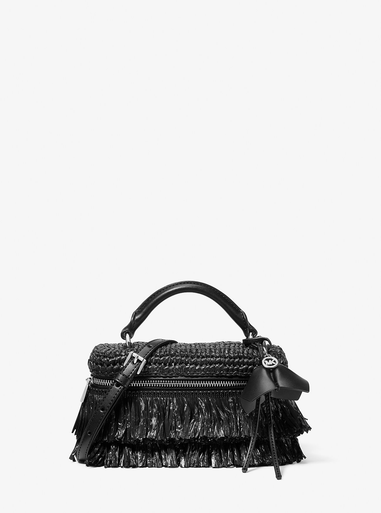 MK Jana Extra-Small Hand-Crocheted Crossbody Bag -