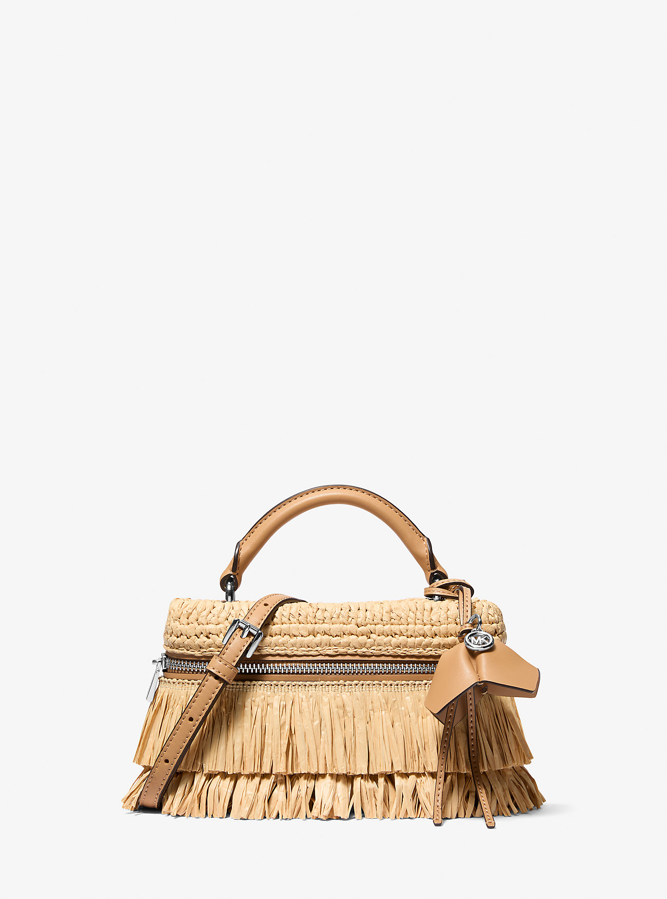 MK Jana Extra-Small Hand-Crocheted Crossbody Bag -