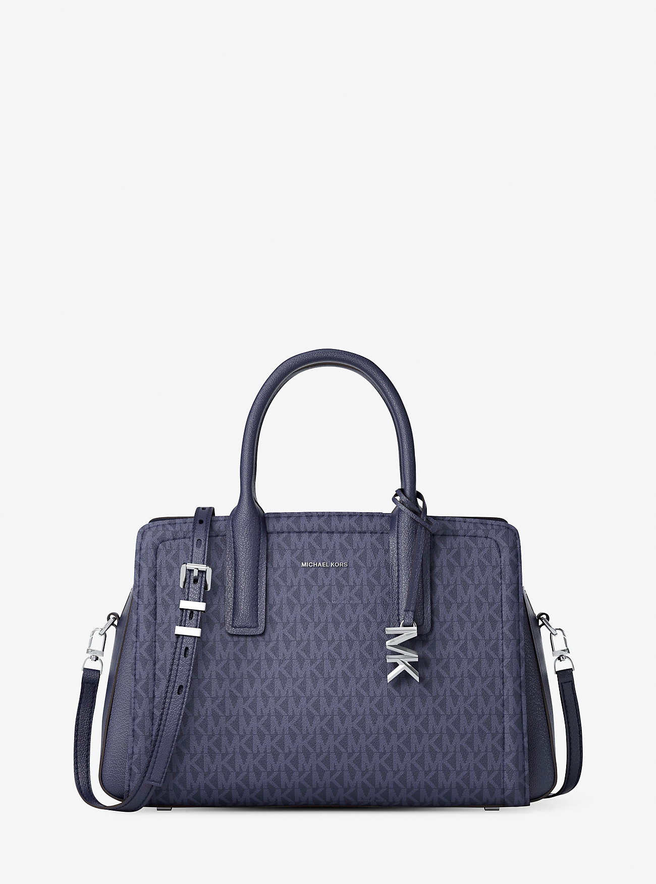 MK Laila Medium Signature Logo Satchel -