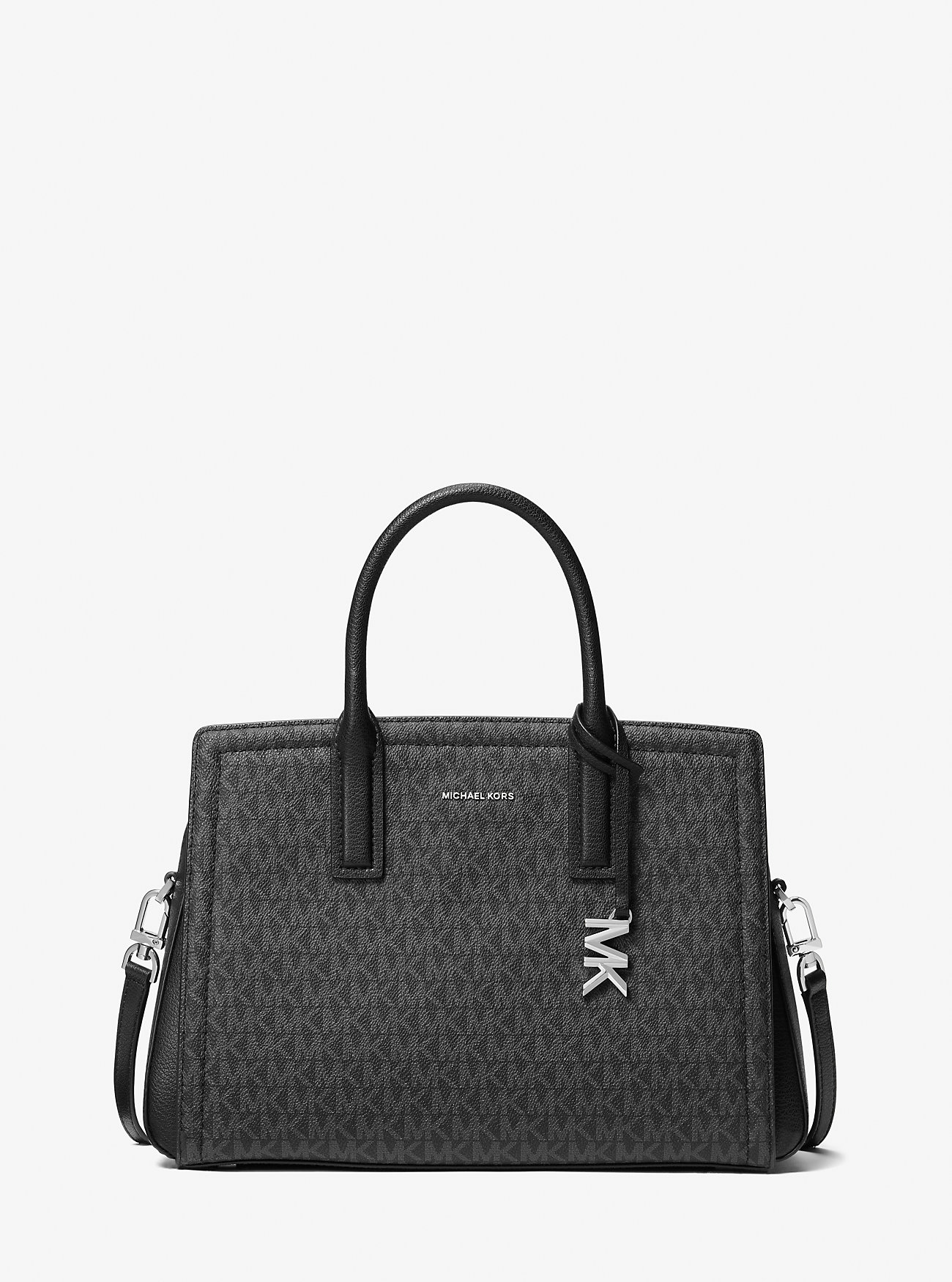 MK Laila Medium Signature Logo Satchel -