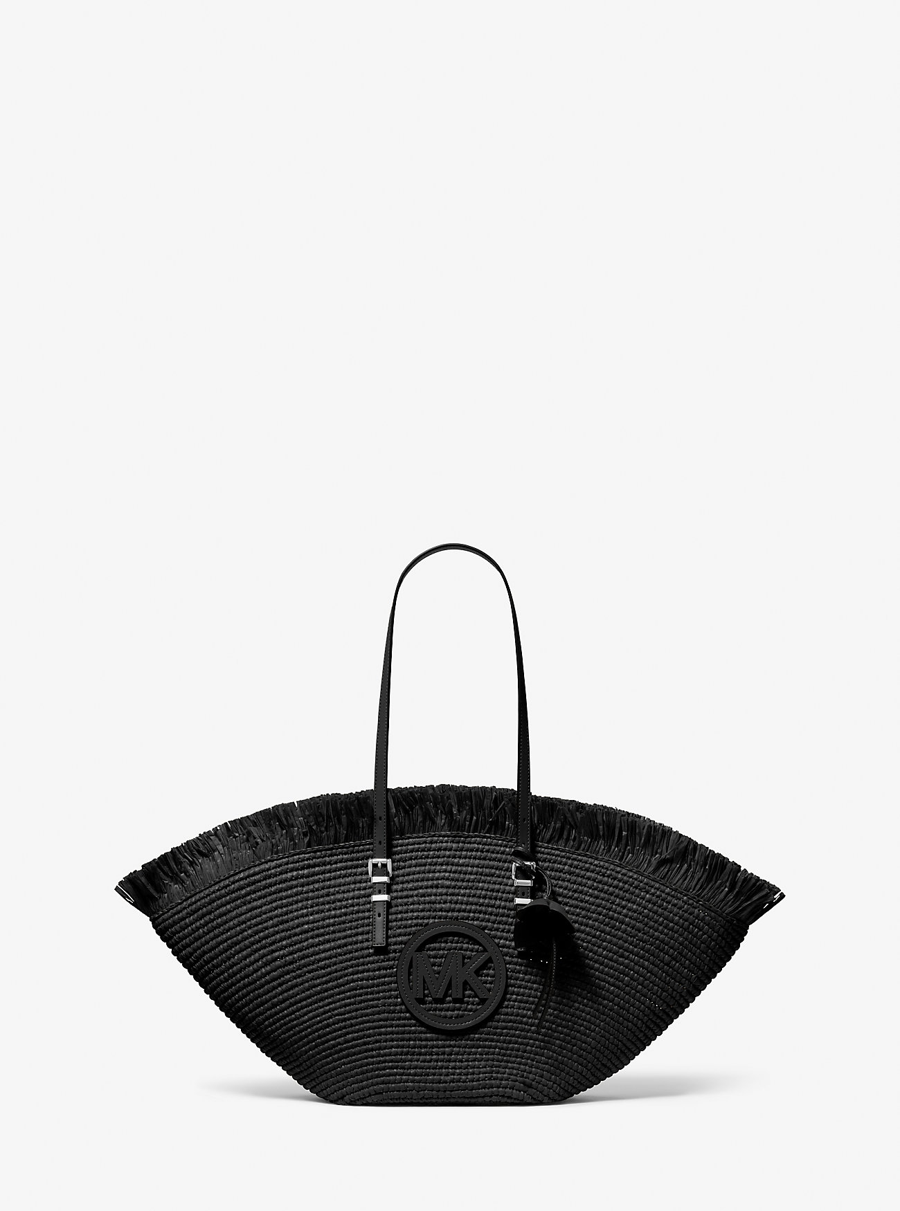 MK Isa Large Hand-Crocheted Fan Tote Bag - by MICHAEL Michael Kors
