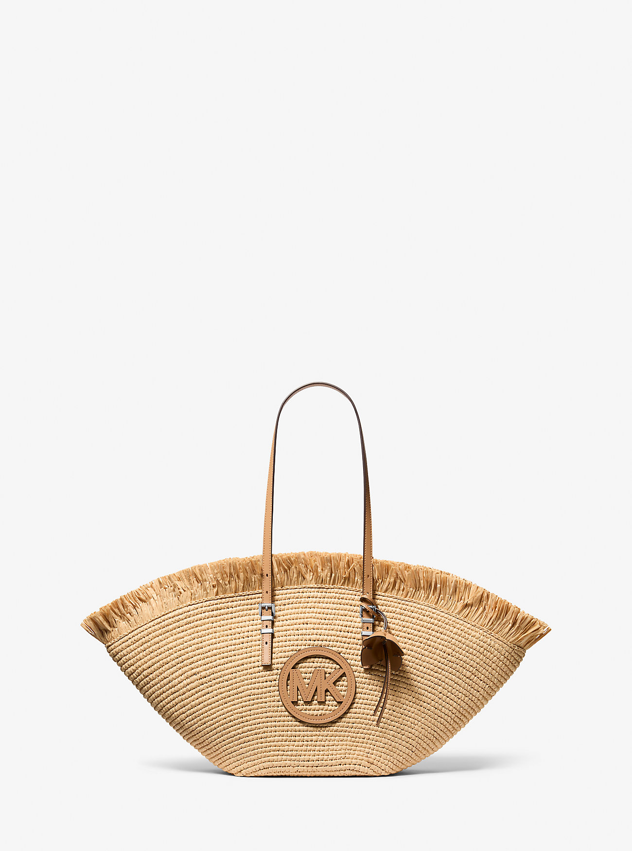 MK Isa Large Hand-Crocheted Fan Tote Bag -