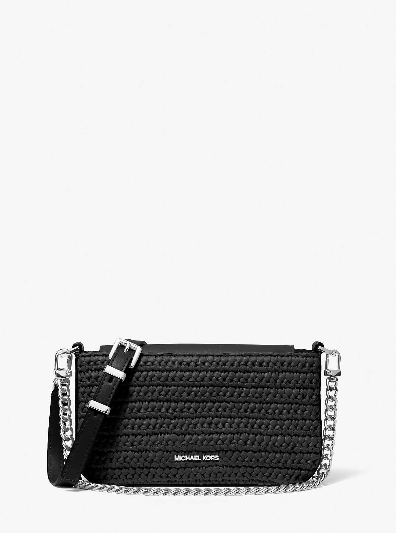 MK Bryant Small Crocheted Convertible Crossbody Pochette -