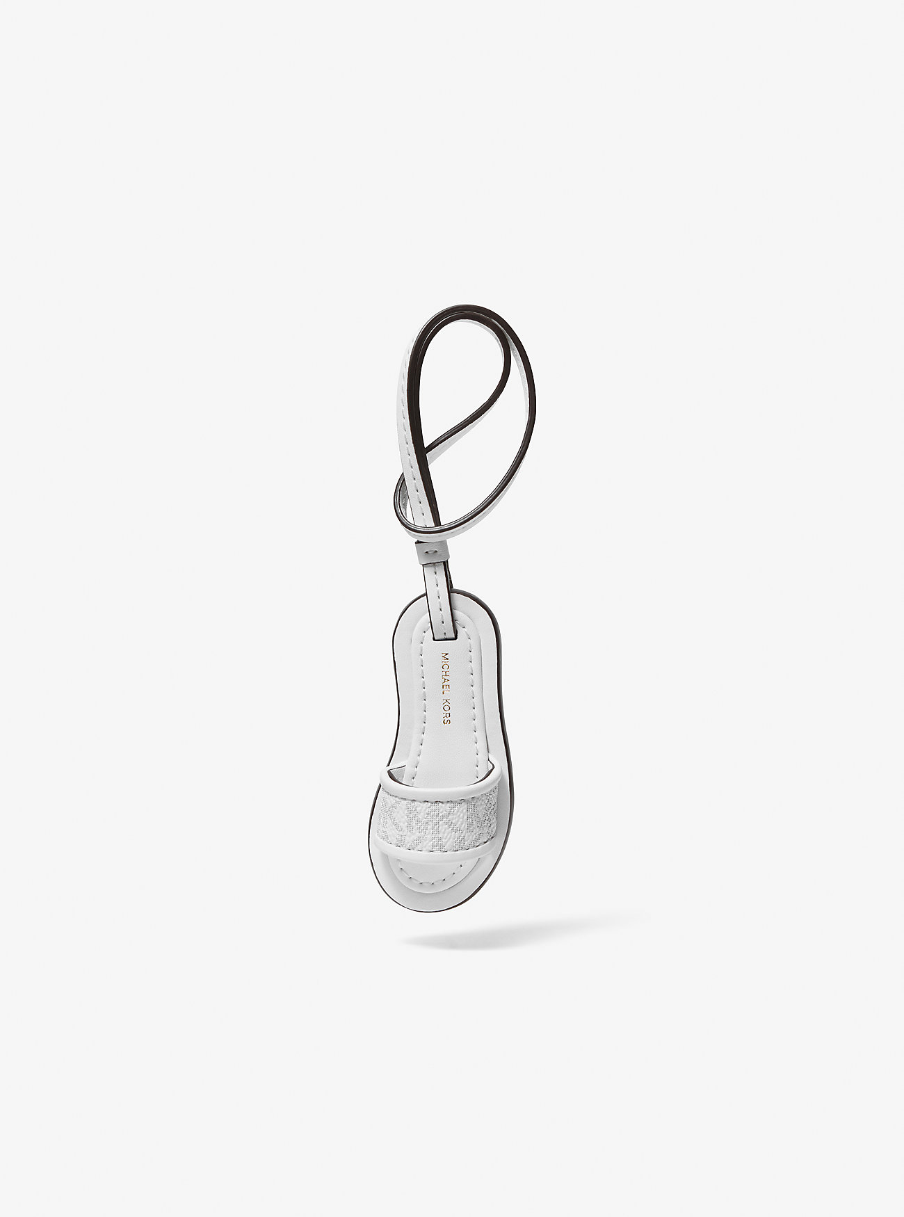 MK Signature Logo Slide Bag Charm - by MICHAEL Michael Kors