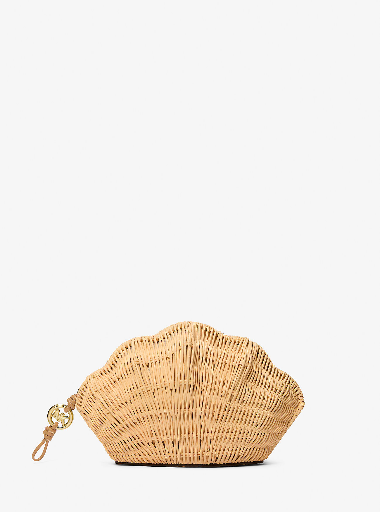 MK Shelly Rattan Clutch -