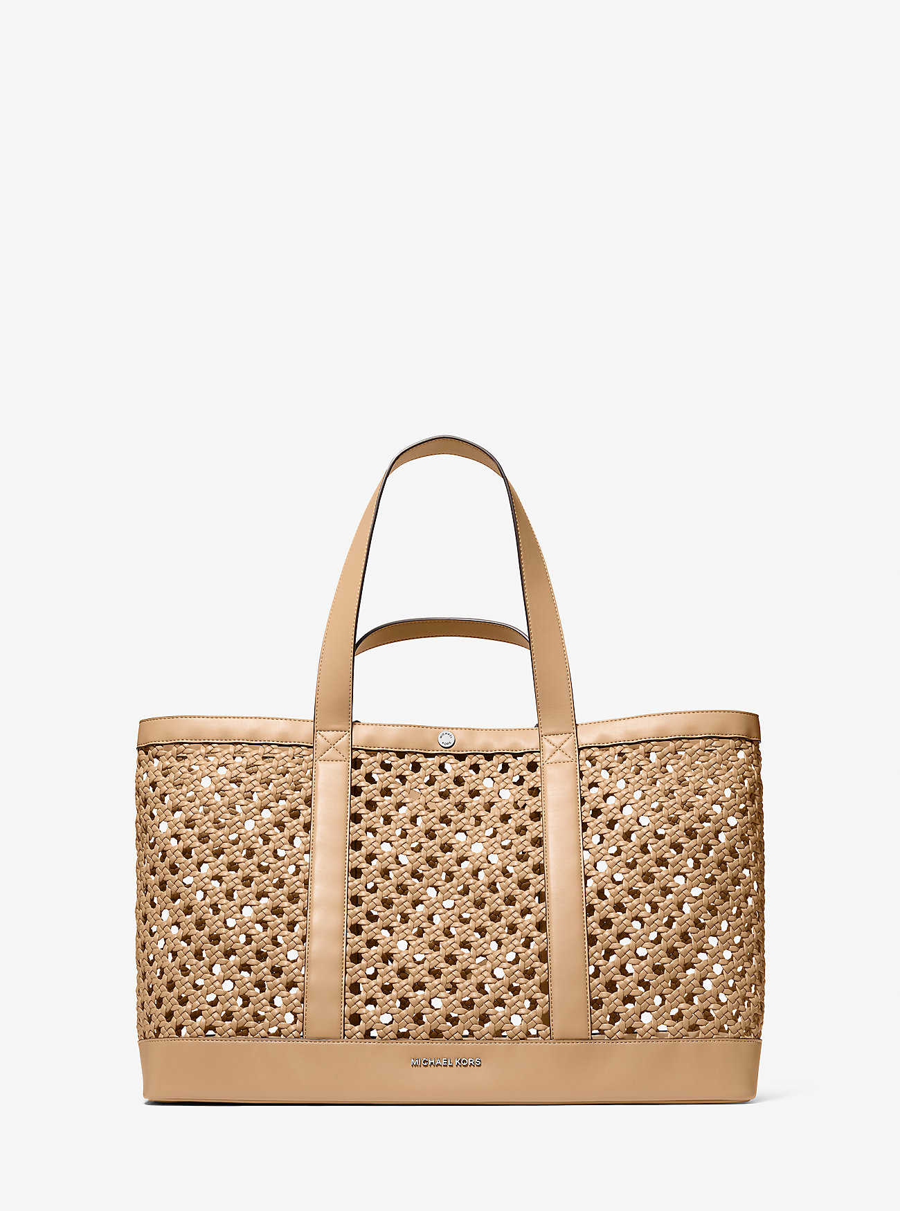 MK Whitley Medium Hand-Woven Tote Bag -