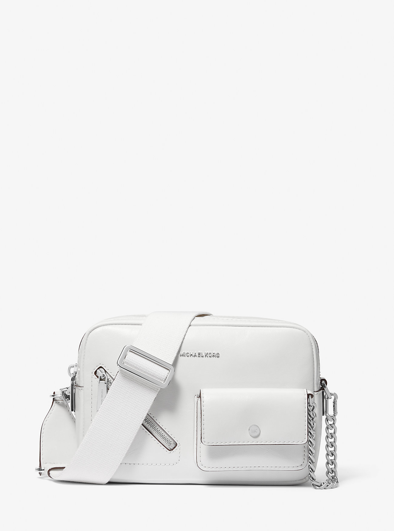 MK Bryant Medium Leather Camera Crossbody Bag With Card Case -
