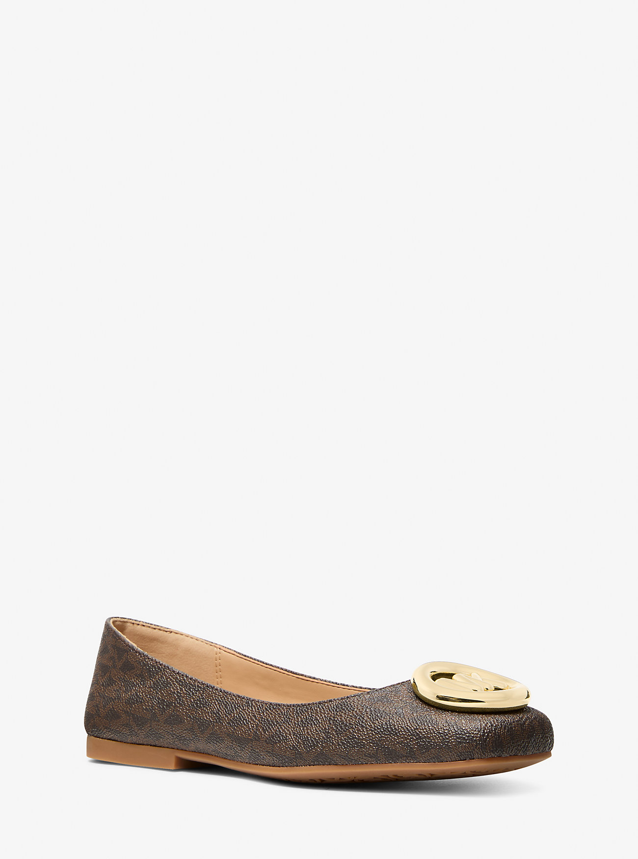 MK Milan Suede Ballet Flat - by MICHAEL Michael Kors