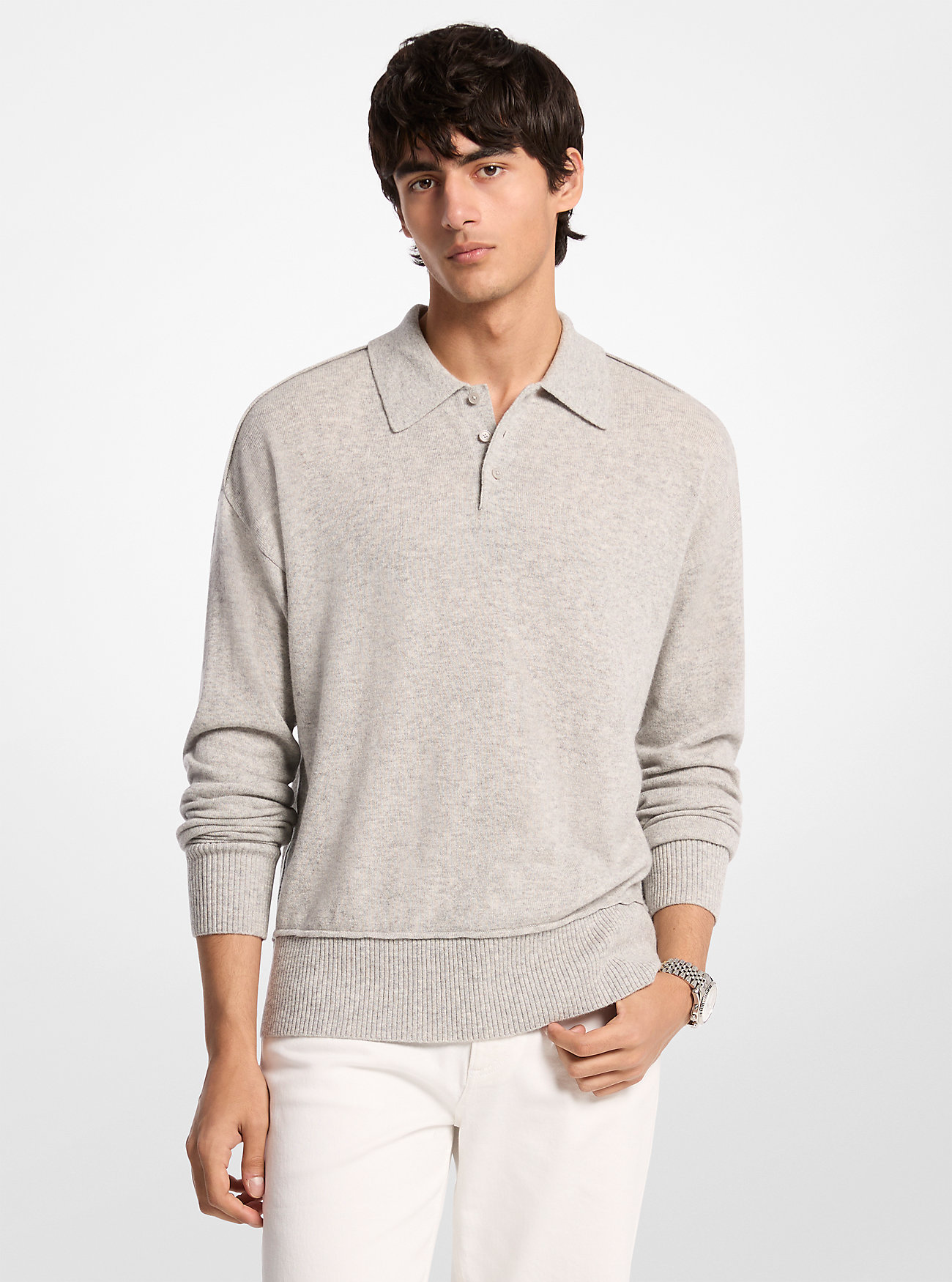 MK Wool Polo Jumper -