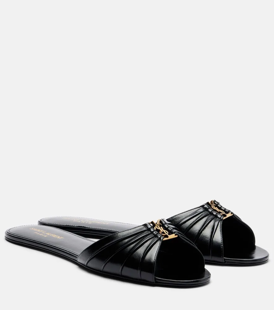Mules Cassandre En Cuir
