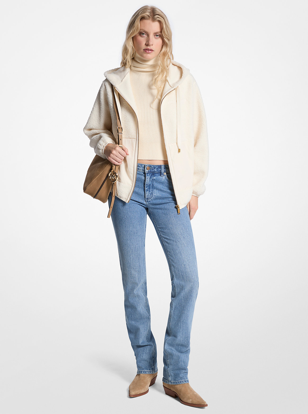 MK Sherpa Hooded Jacket -