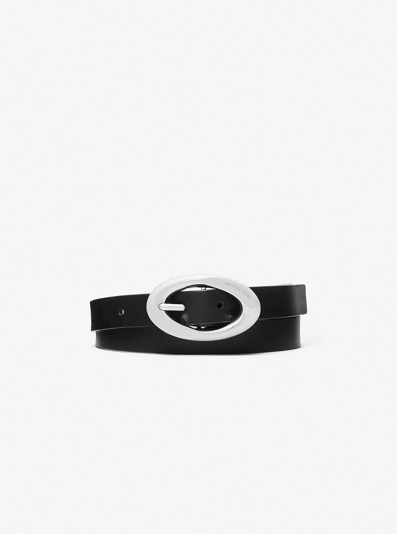 MK Leather Belt -