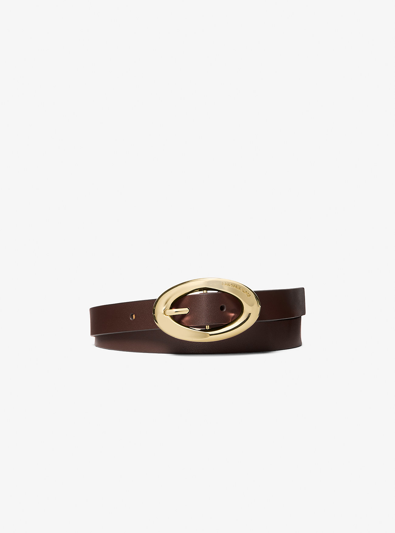 MK Leather Belt -