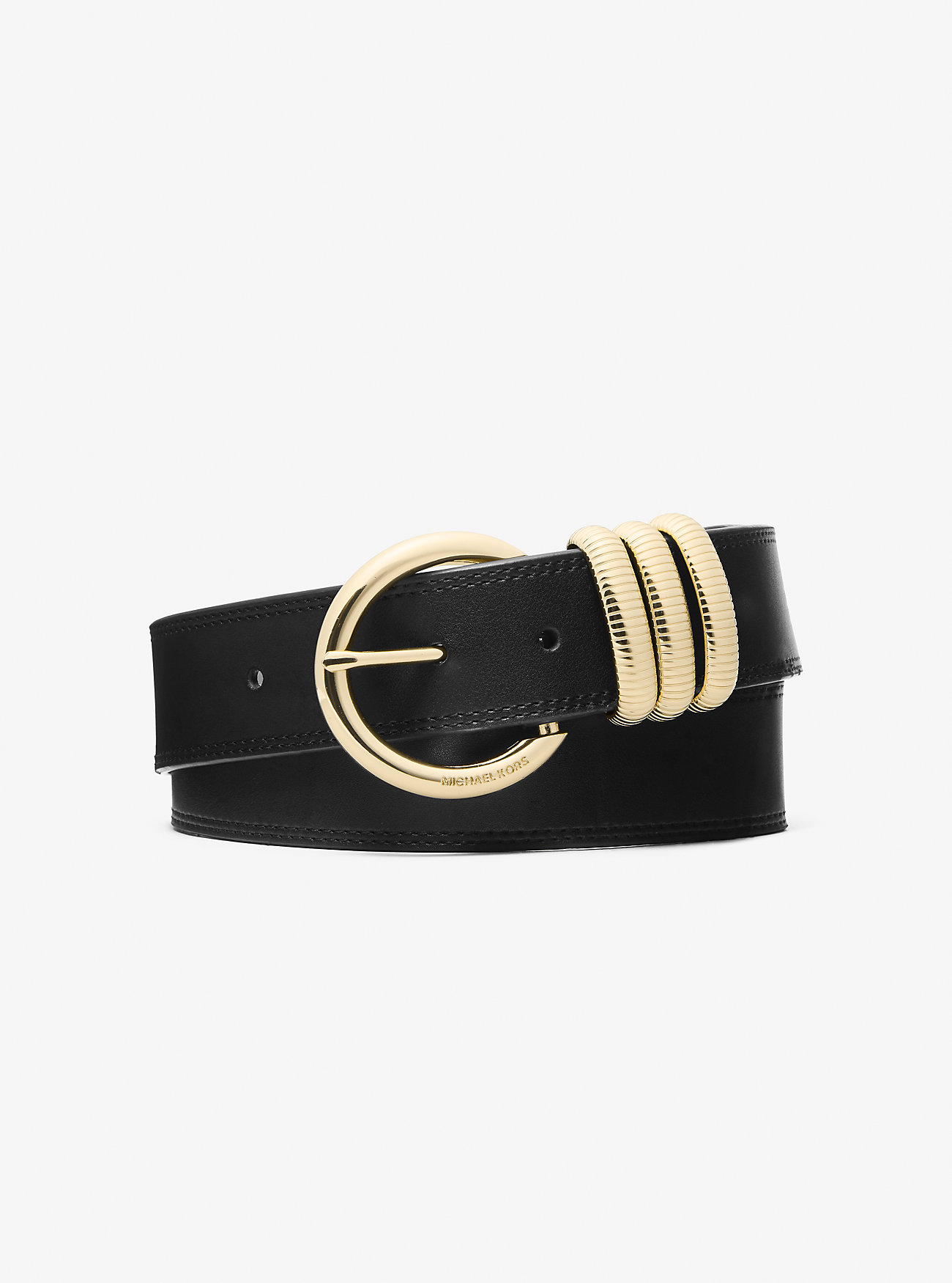 MK Leather Belt -