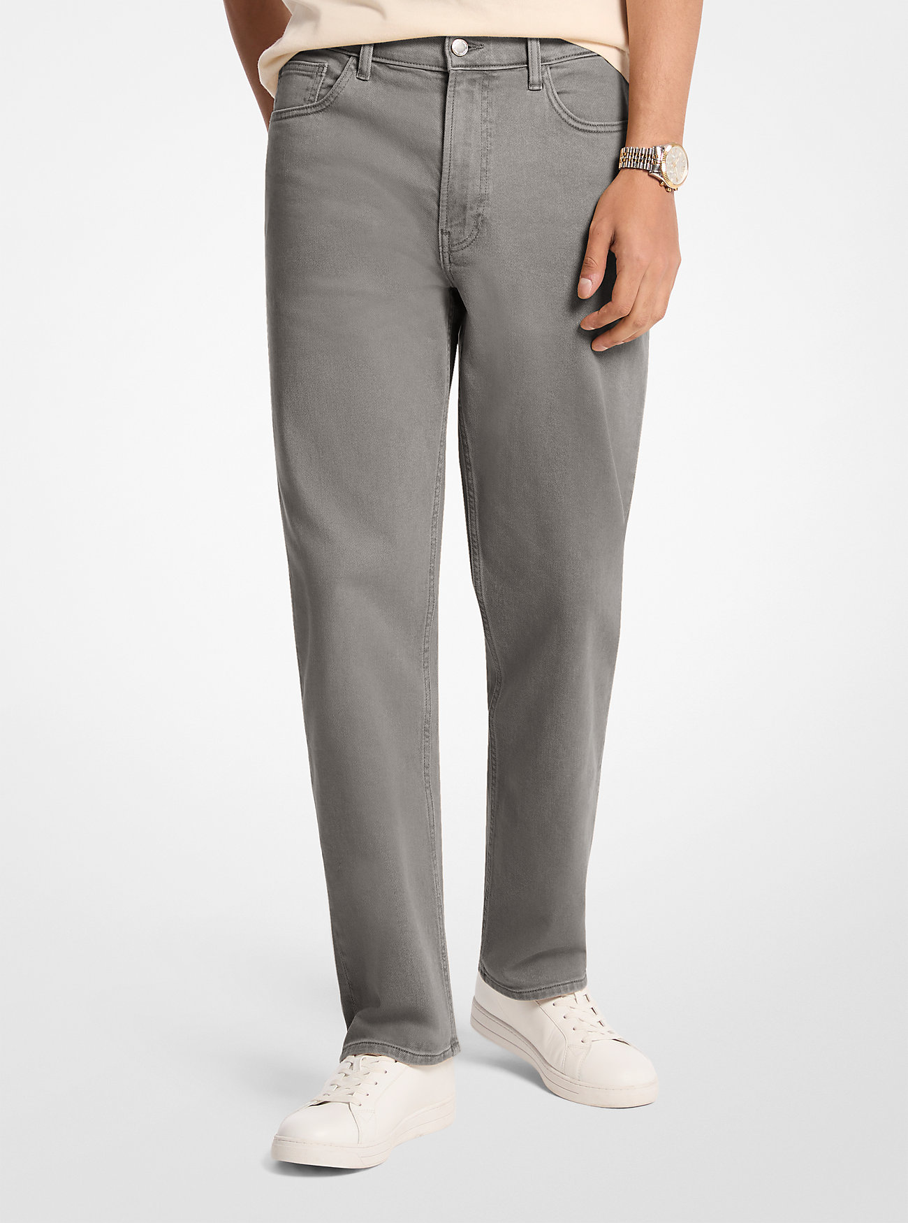 MK Finn Straight-Fit Stretch Denim Jeans -