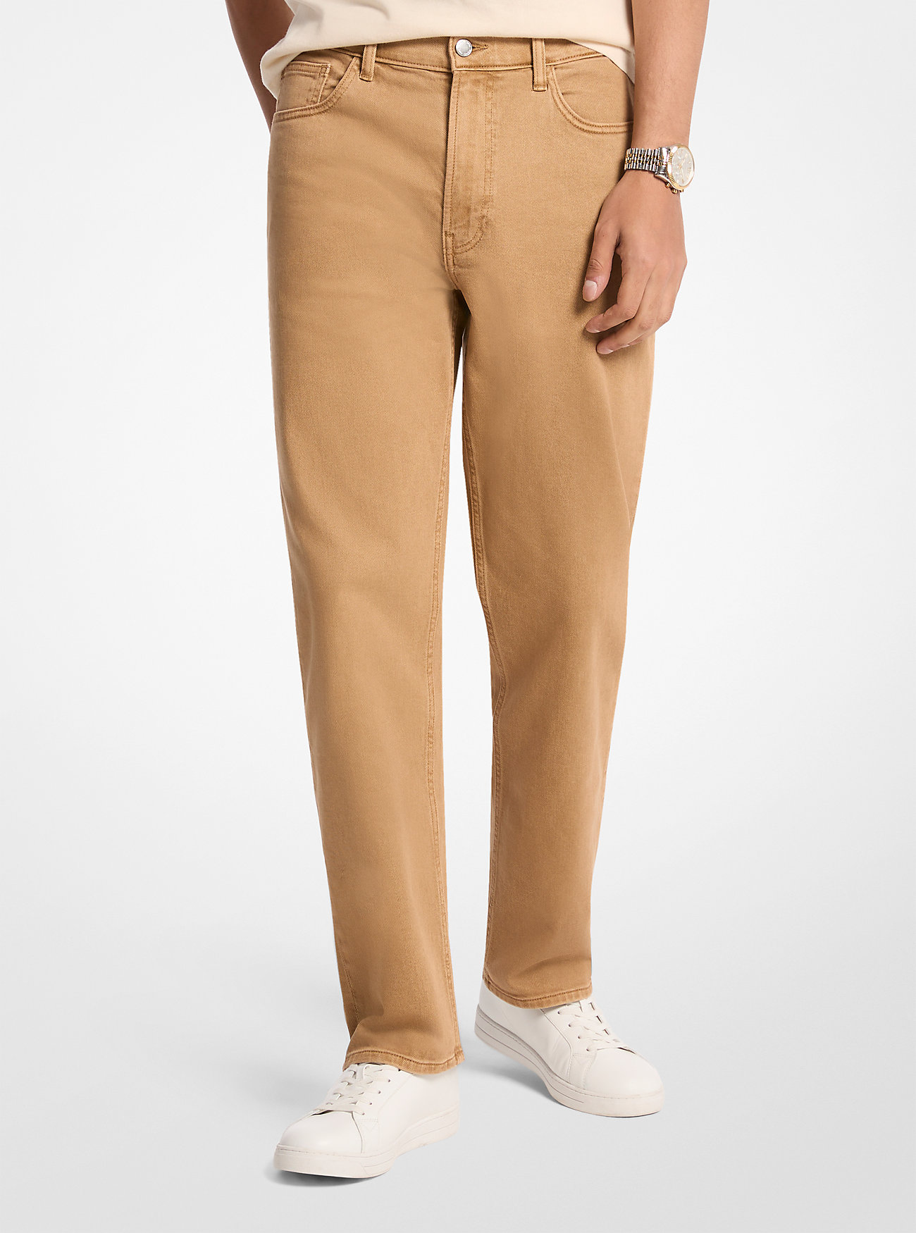 MK Finn Straight-Fit Stretch Denim Jeans -