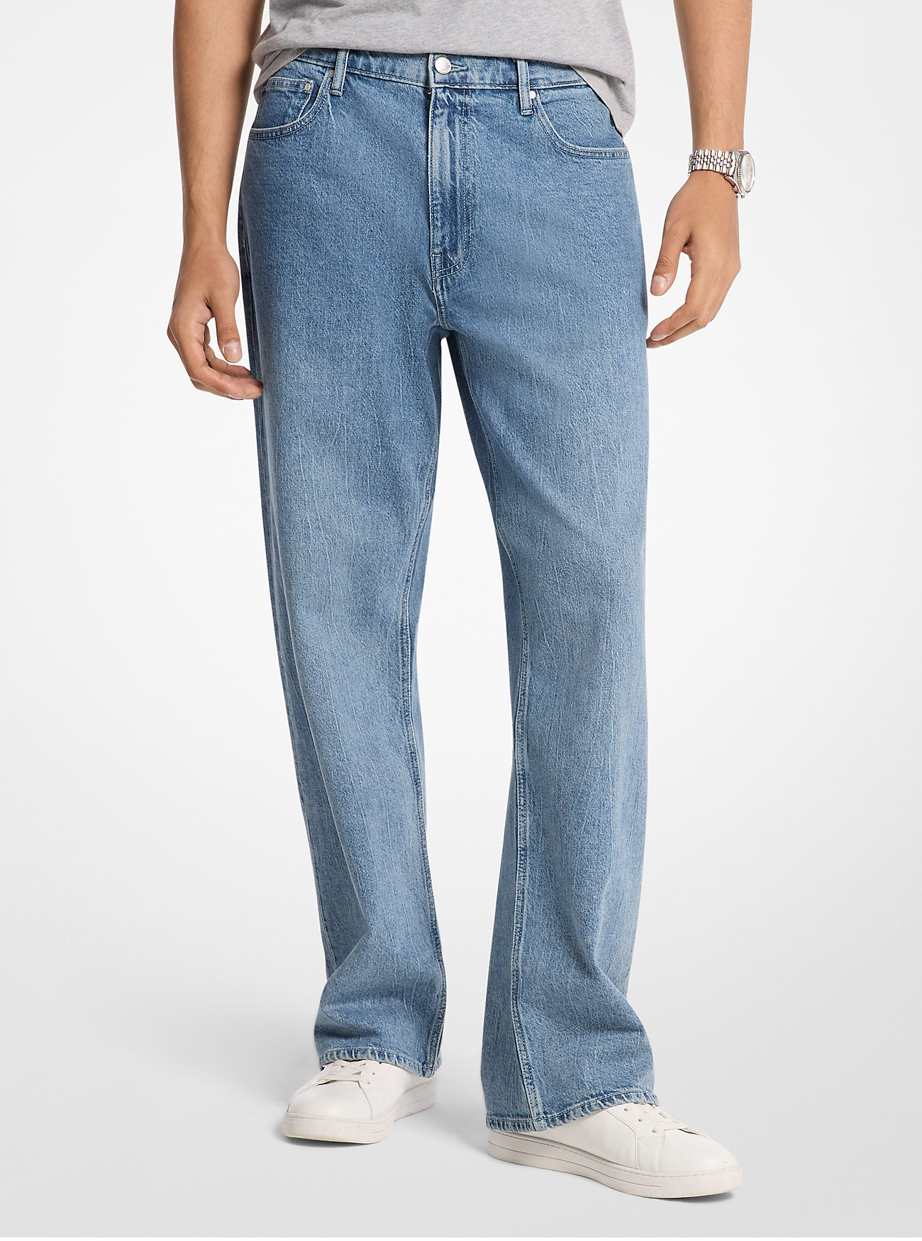 MK Arden Relaxed-Fit Stretch Denim Jeans -
