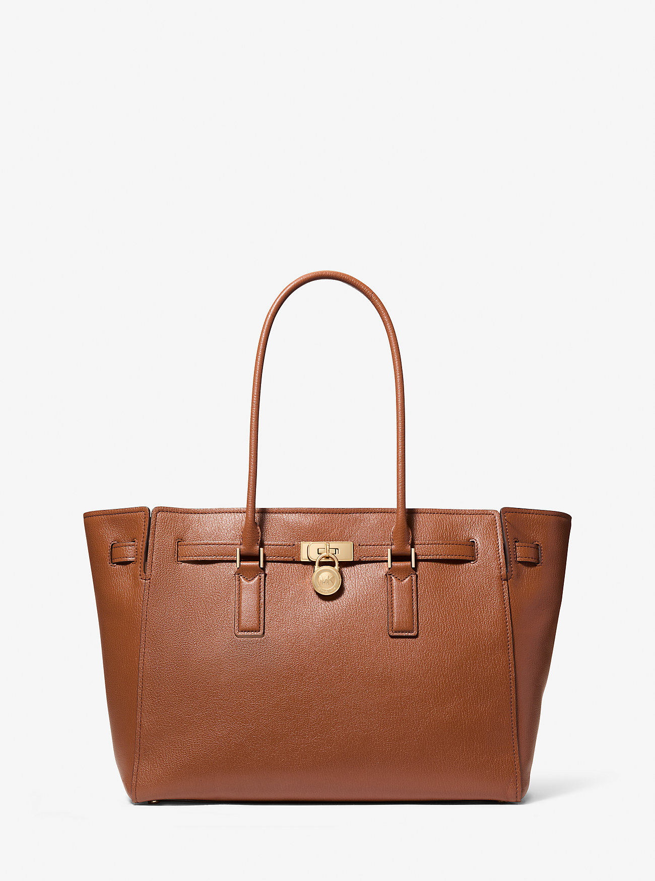 MK Hamilton Moderne Large Leather Tote Bag -