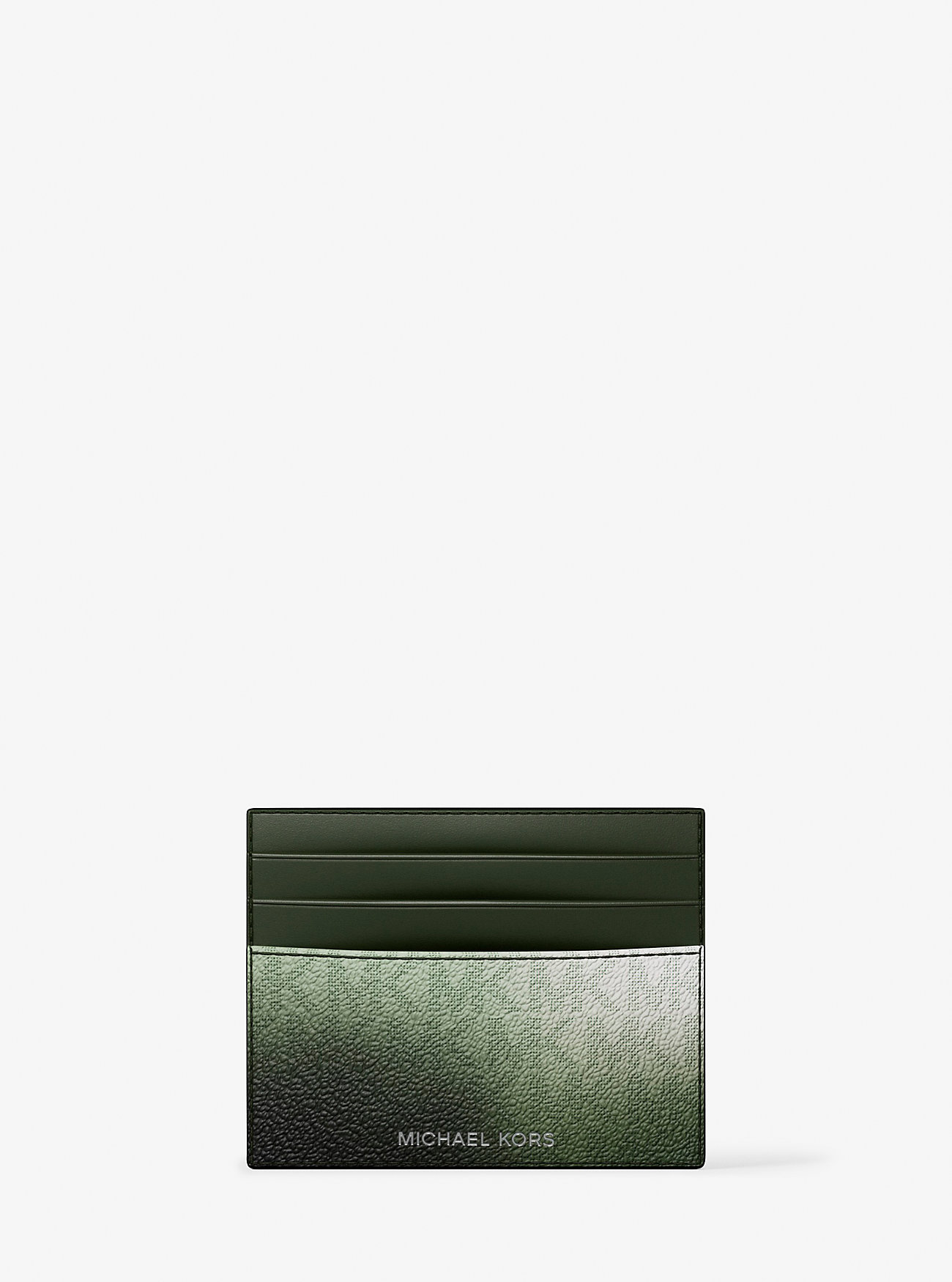MK Cooper Ombré Signature Logo Card Case -
