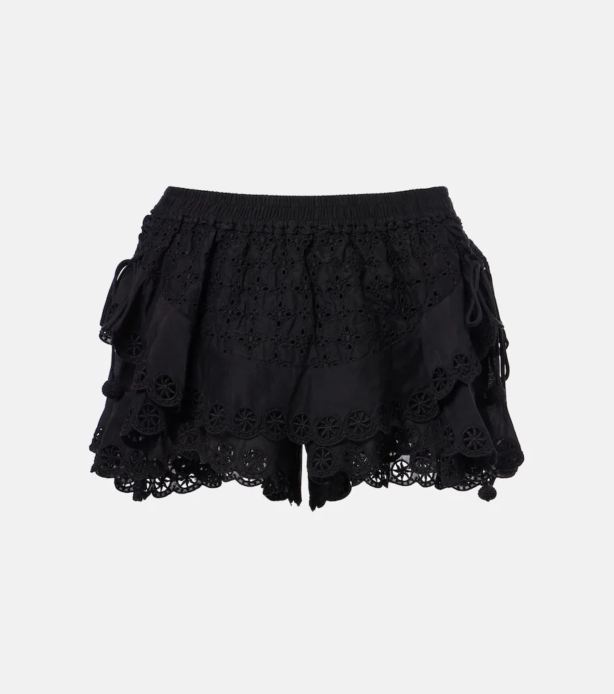 Short Neis En Coton Et Soie
