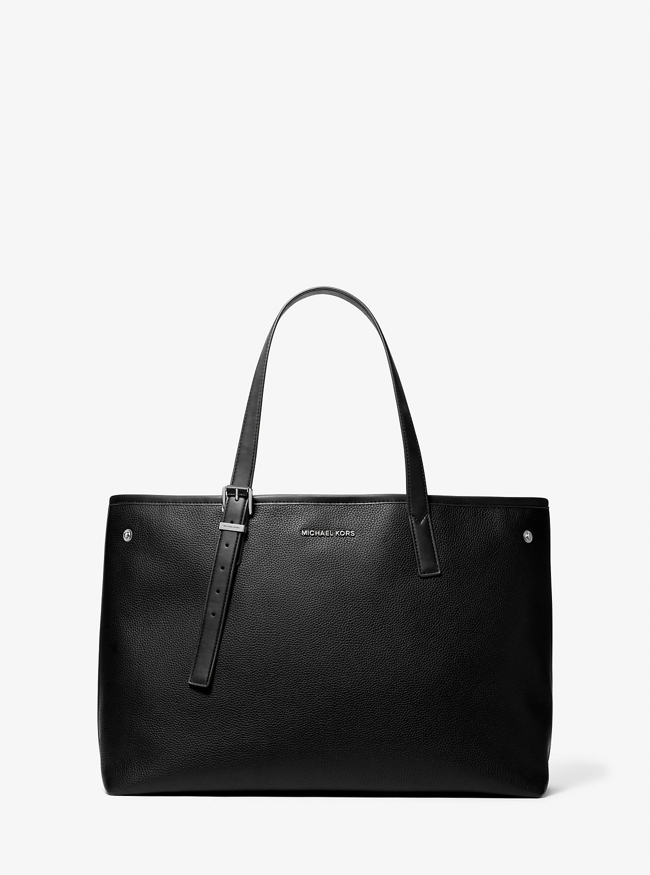 MK Hudson Medium Pebbled Leather Everyday Tote Bag -
