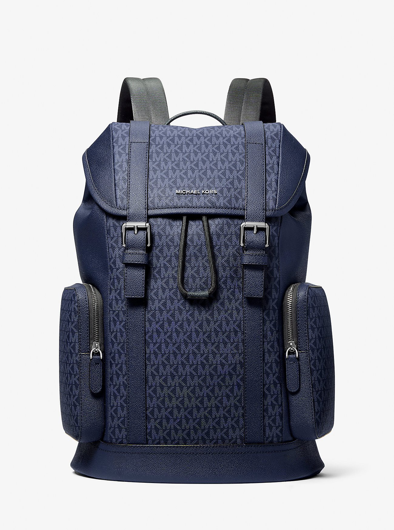 MK Hudson Signature Logo Backpack -