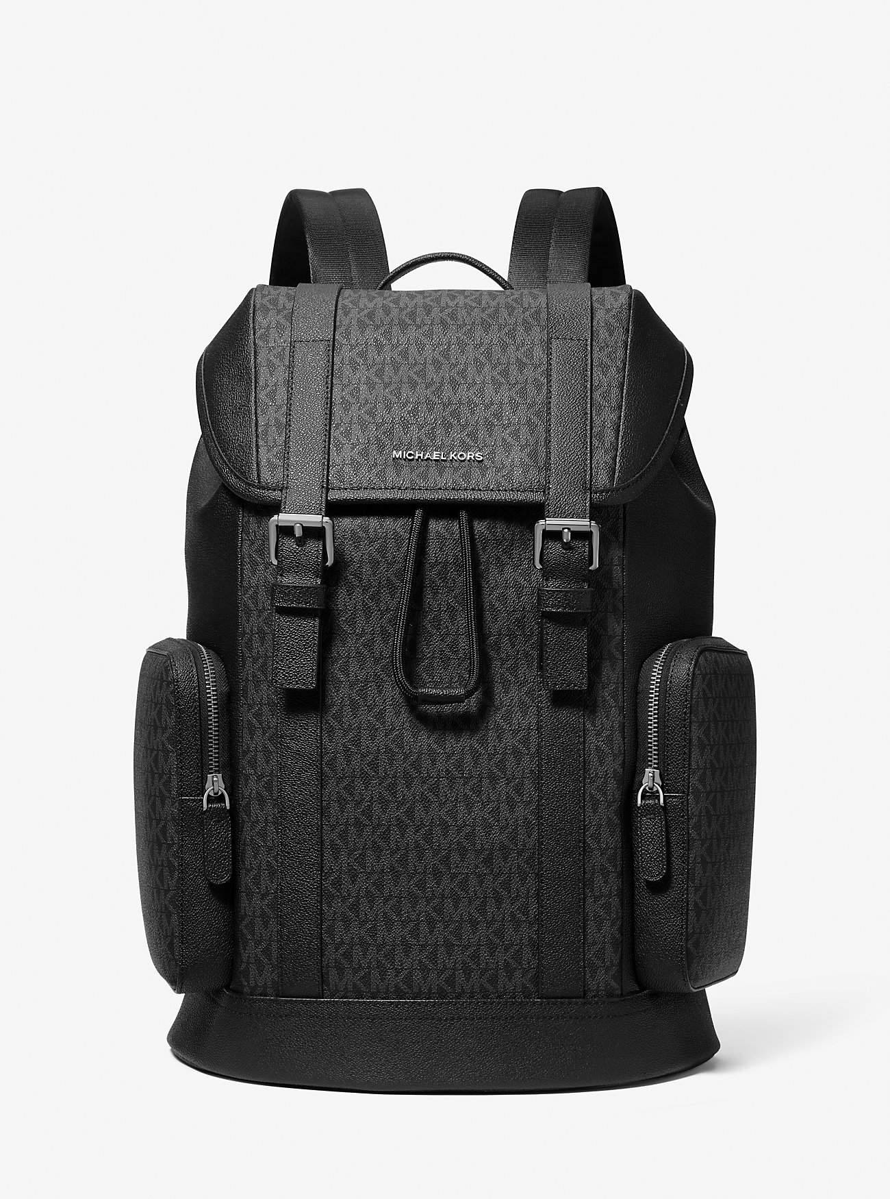 MK Hudson Signature Logo Backpack -