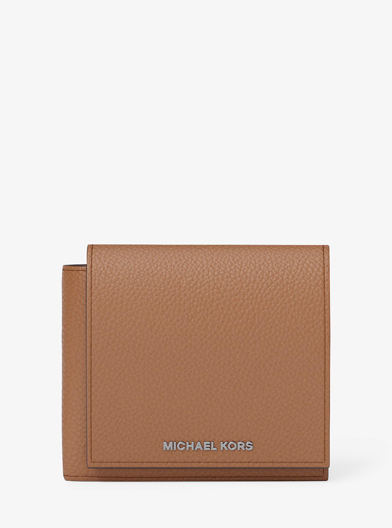 MK Hudson Pebbled Leather Wallet -