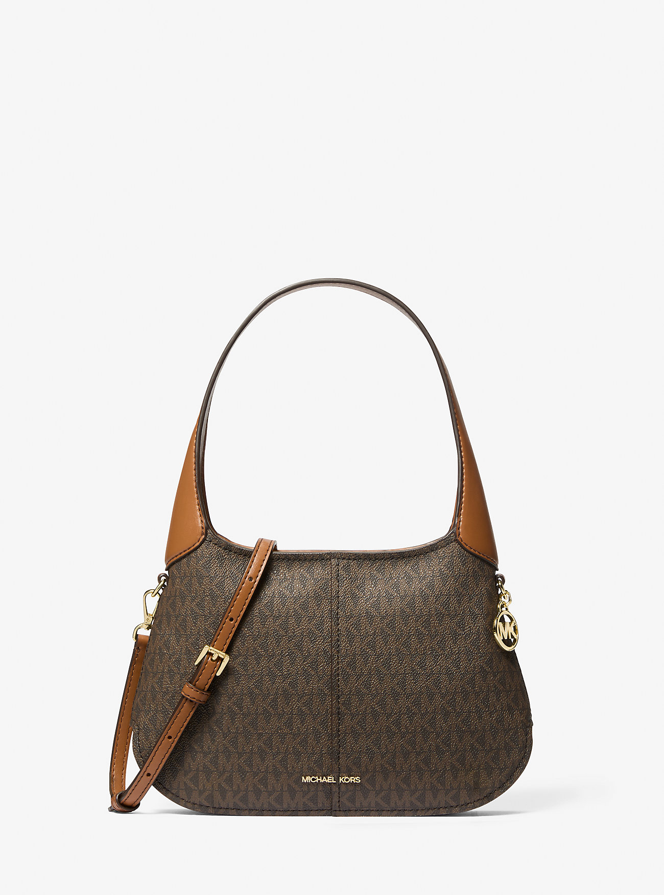 MK Alice Small Signature Logo Shoulder Bag -