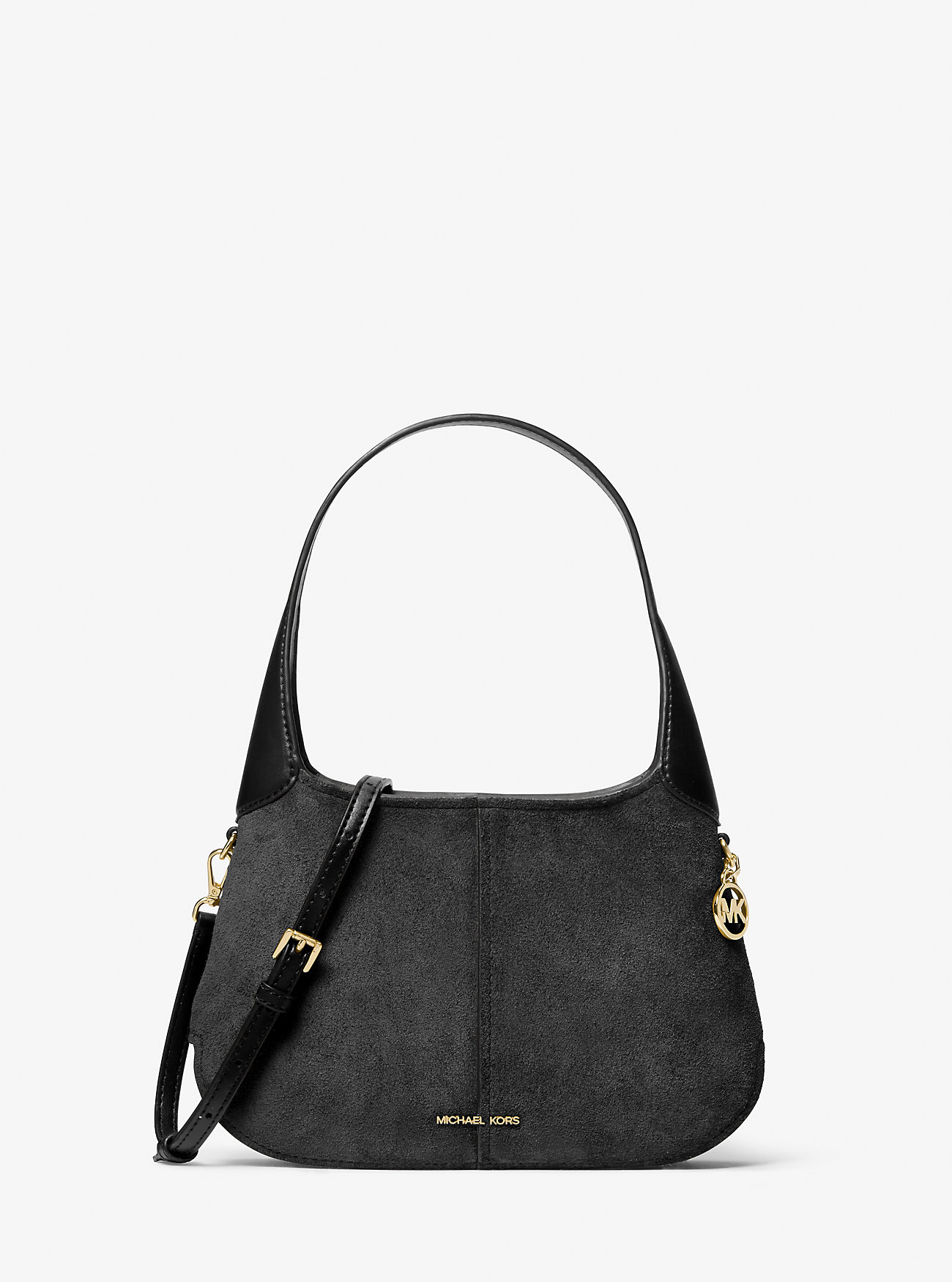 MK Alice Small Suede Shoulder Bag -