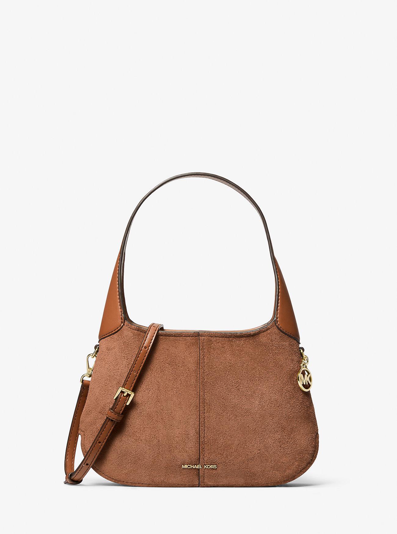 MK Alice Small Suede Shoulder Bag -