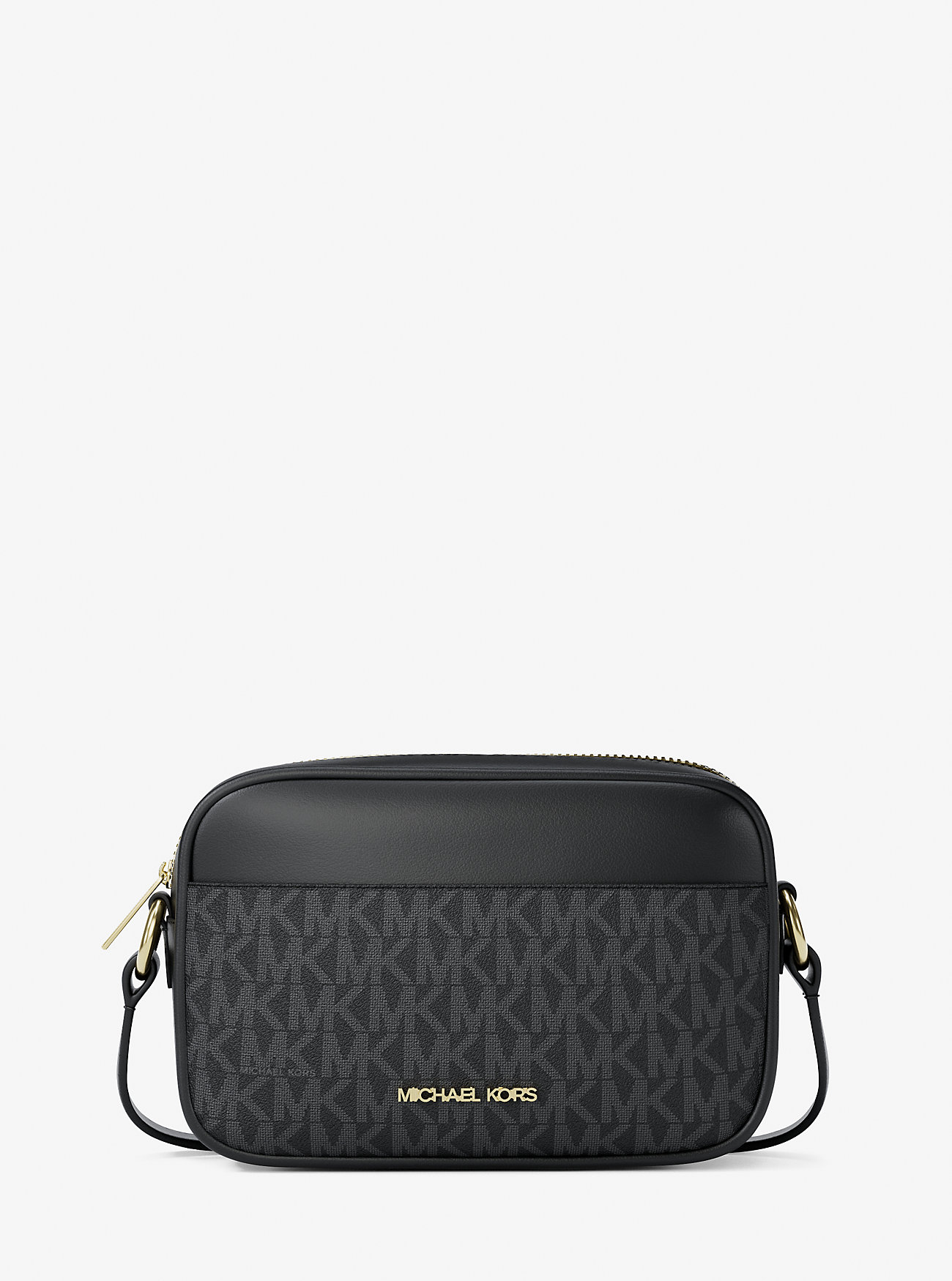 MK Jet Set Small Signature Logo Camera Crossbody Bag -