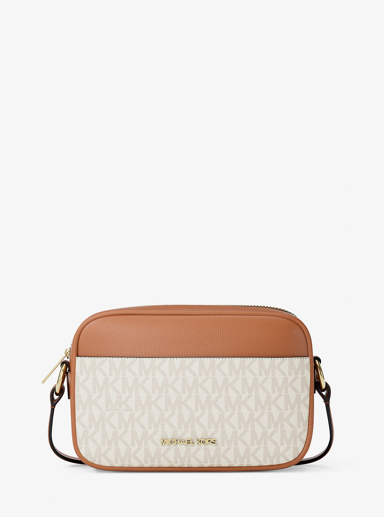 MK Jet Set Small Signature Logo Camera Crossbody Bag -