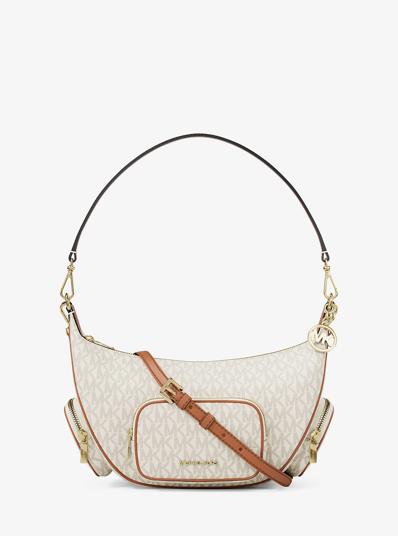 MK Merritt Medium Signature Logo Convertible Shoulder Bag -
