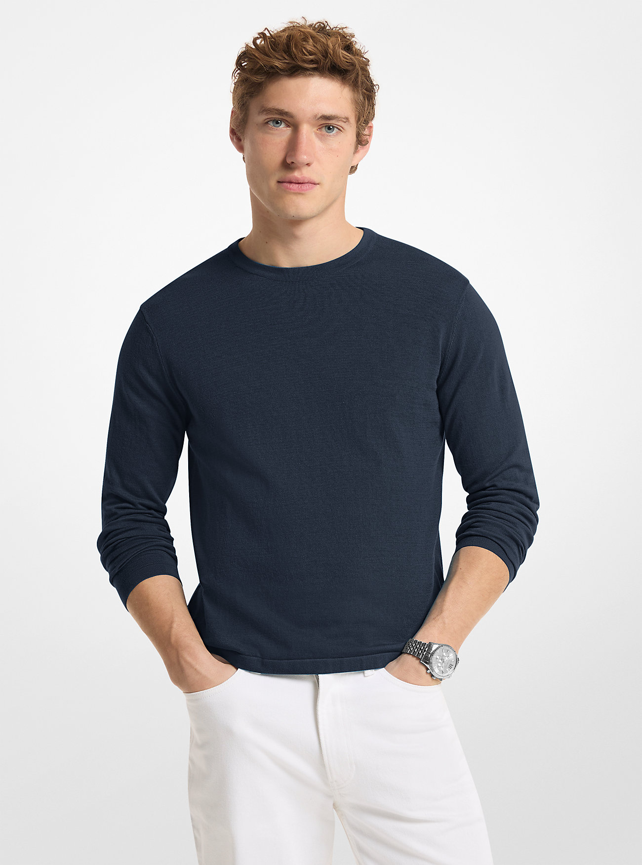 MK Cotton Jersey Jumper -