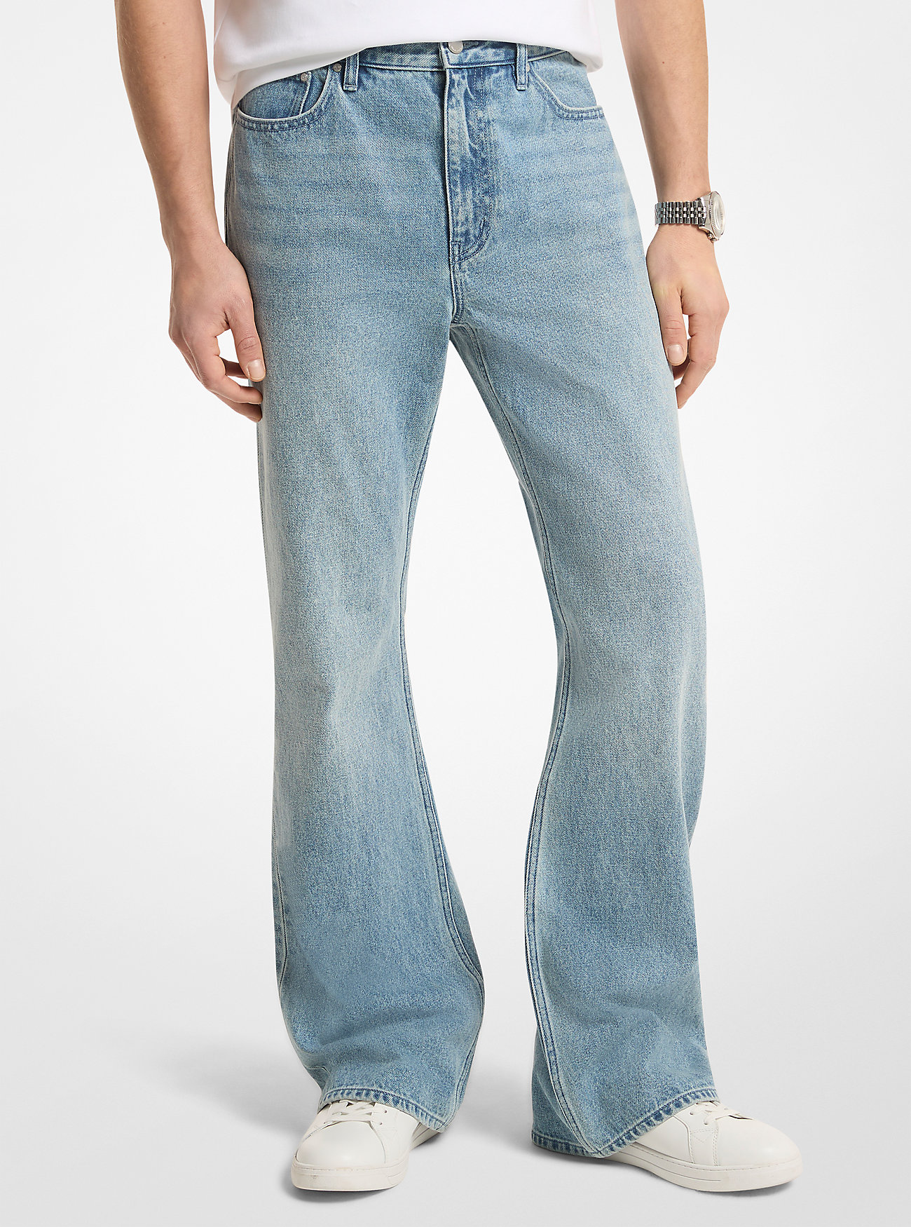 MK Bootcut Denim Jeans - Blue