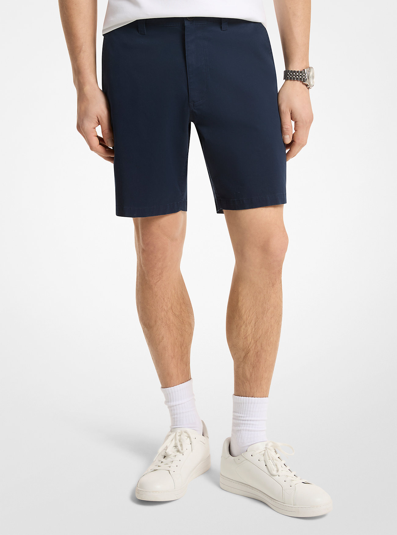 MK Stretch Cotton Shorts -