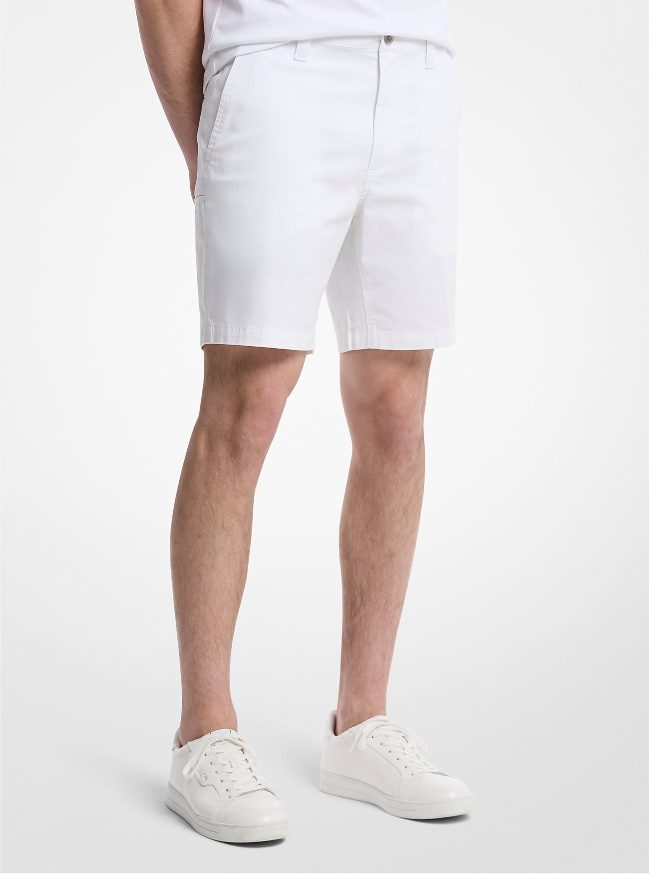 MK Stretch Cotton Shorts -