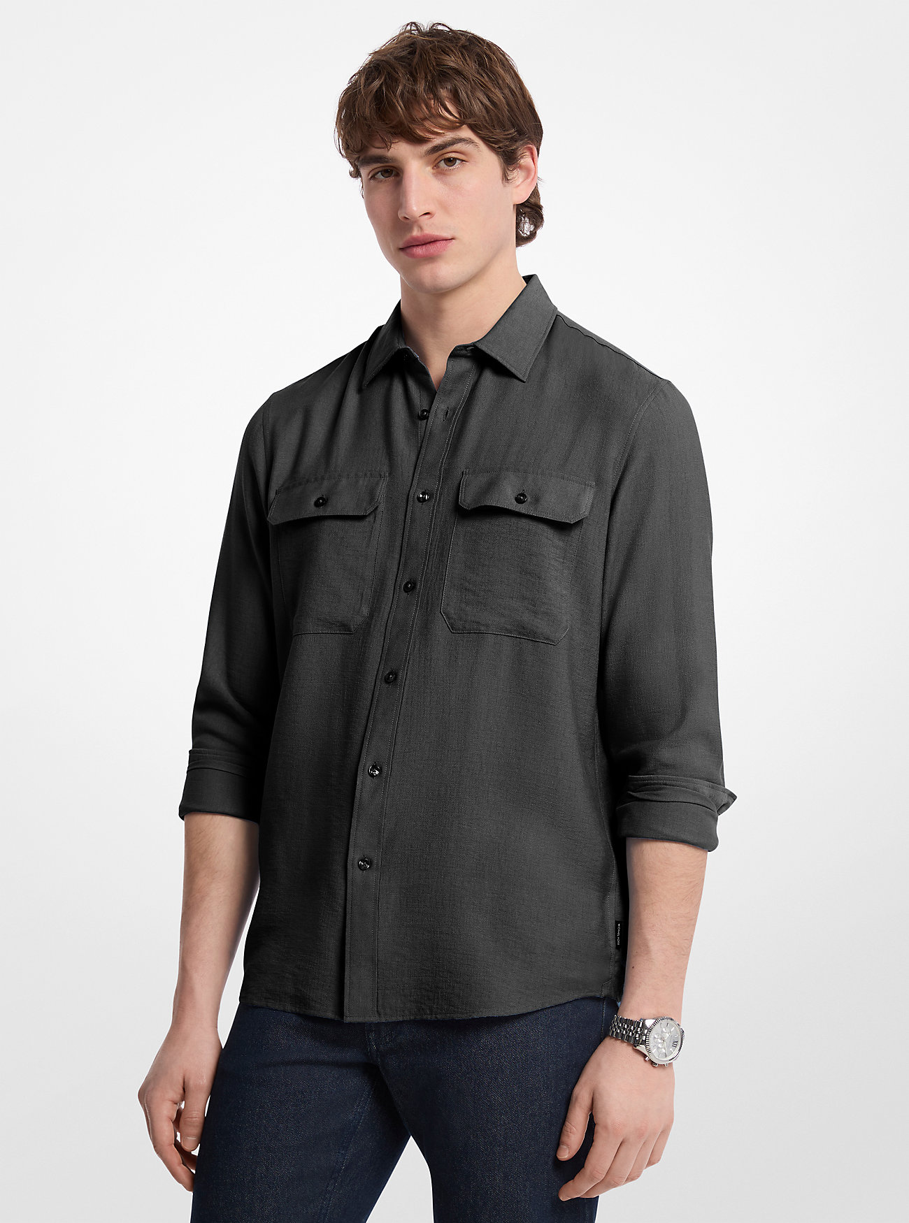 MK Classic Fit Woven Shirt -