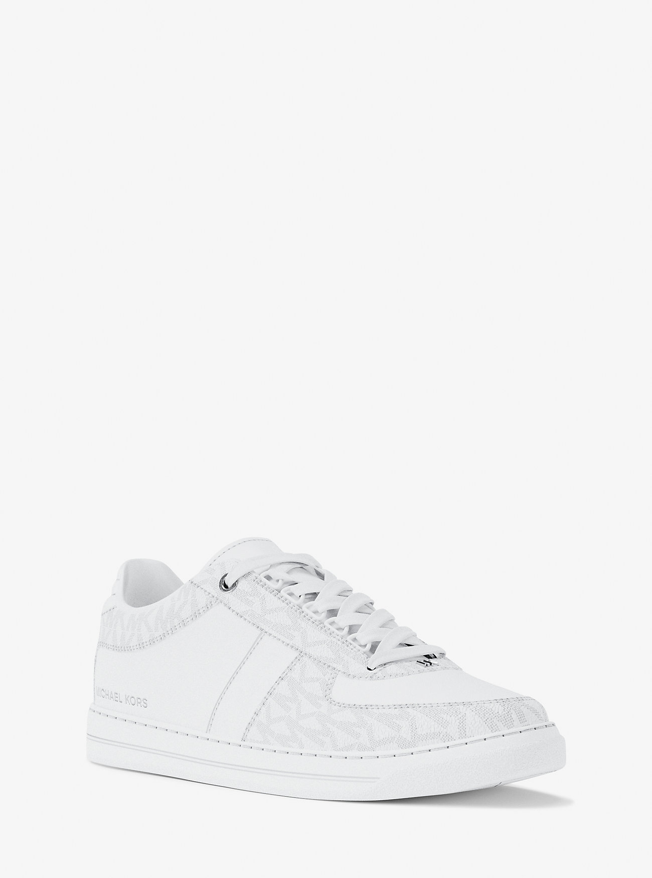 MK Brady Signature Logo and Leather Trainers -