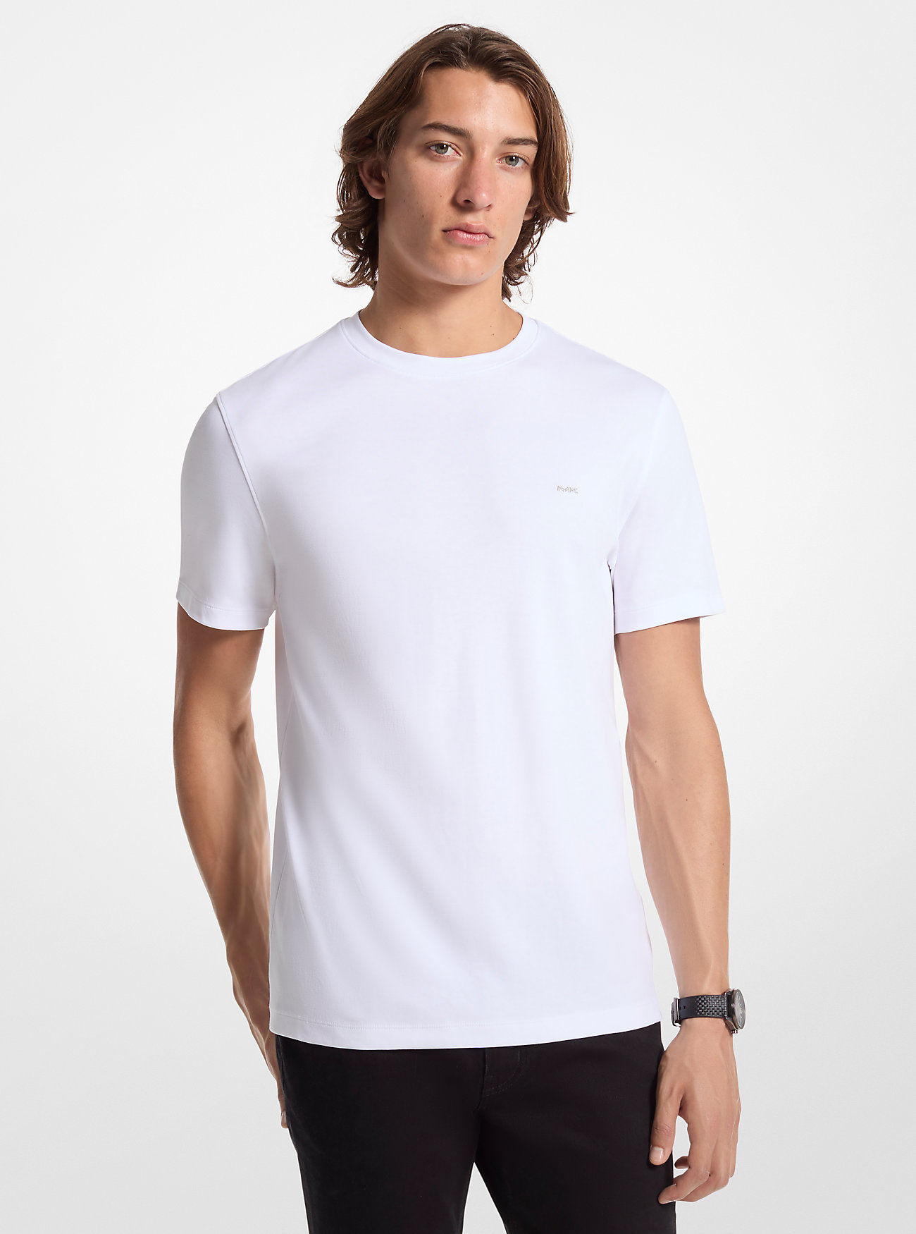 MK Cotton Crewneck T-Shirt -