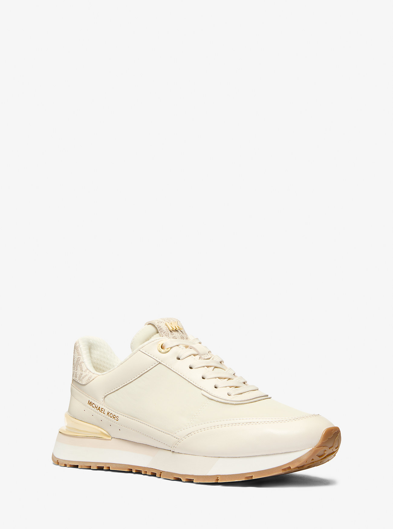 MK Nova Leather and Nylon Trainer -